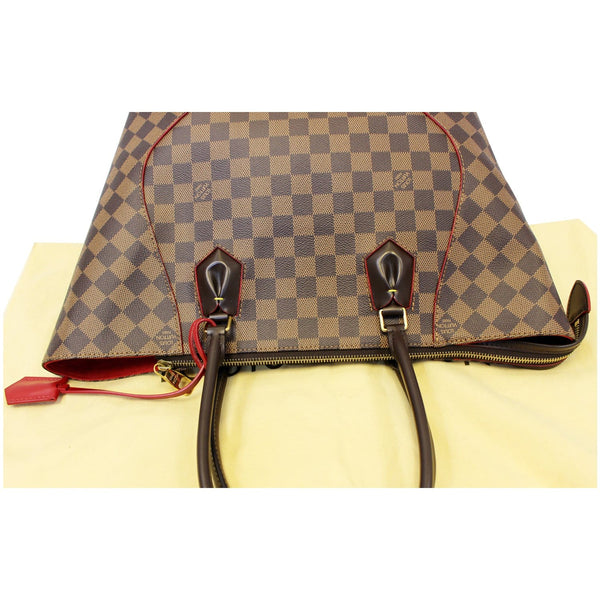 LOUIS VUITTON Caissa MM Damier Ebene Tote Bag-US