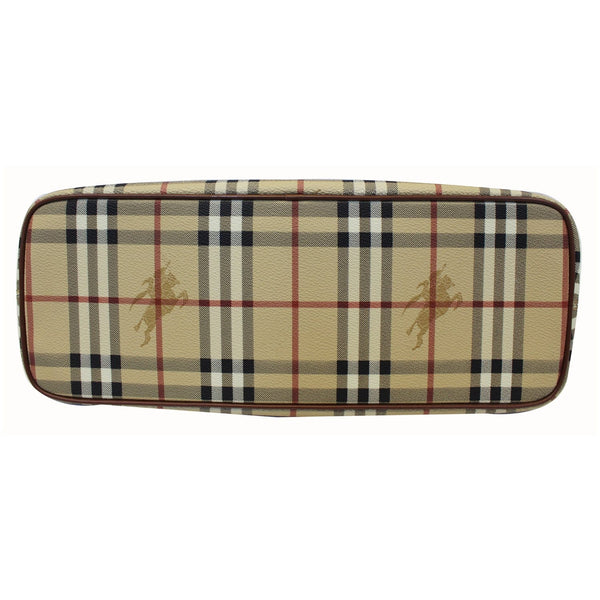 BURBERRY Haymarket Check Canvas Tote Bag Multicolor-US