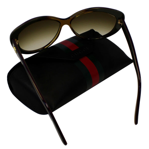 GUCCI Cat Eye Sunglasses 3510S Purple/Black