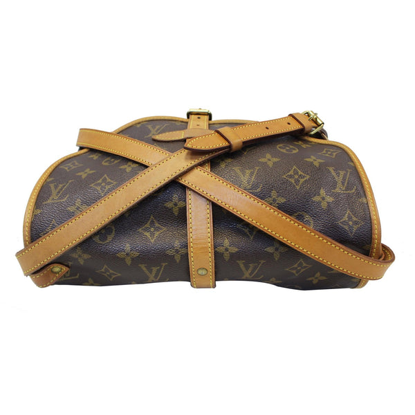 LOUIS VUITTON Saumur 30 Monogram Canvas Shoulder Bag Brown-US
