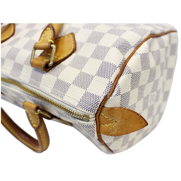 LOUIS VUITTON Speedy 25 Damier Azur Satchel Bag-US