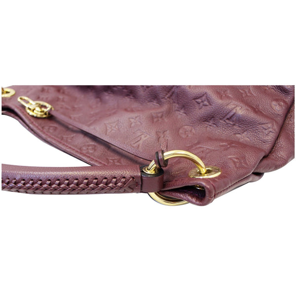 Louis Vuitton Artsy MM Monogram Empreinte red Shoulder Bag