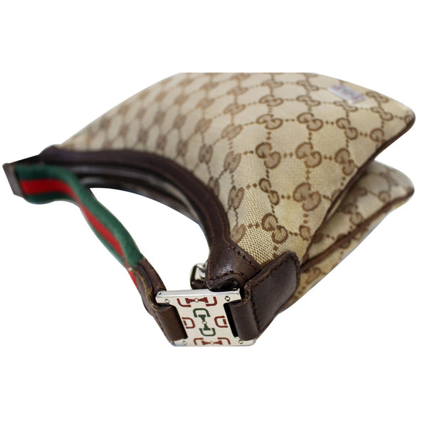 GUCCI GG Canvas Horsebit Hobo Bag Beige-US