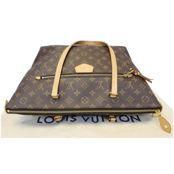 LOUIS VUITTON Iena MM Monogram Canvas Shoulder Bag Brown
