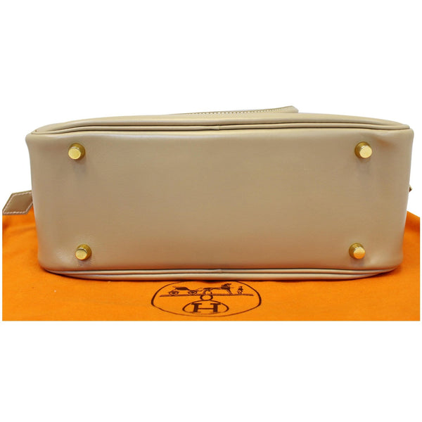 Hermes Plume Swift Calfskin Leather bag - Bottom view