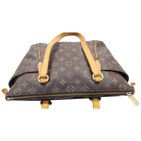 LOUIS VUITTON Totally PM Monogram Canvas Shoulder Tote Bag Brown