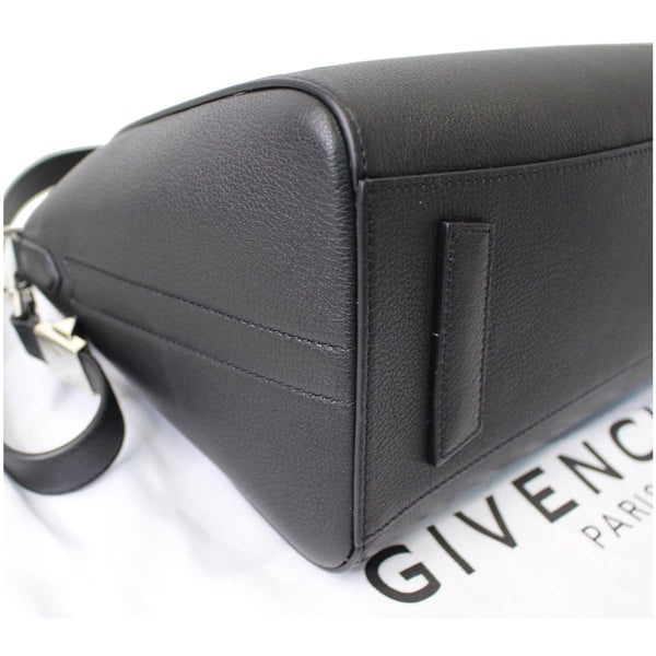 GIVENCHY Antigona Small Leather Shoulder Bag Black