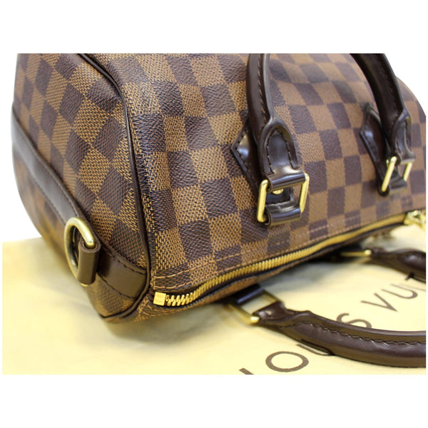 LOUIS VUITTON Speedy 25 Bandouliere Damier Ebene Shoulder Bag Brown