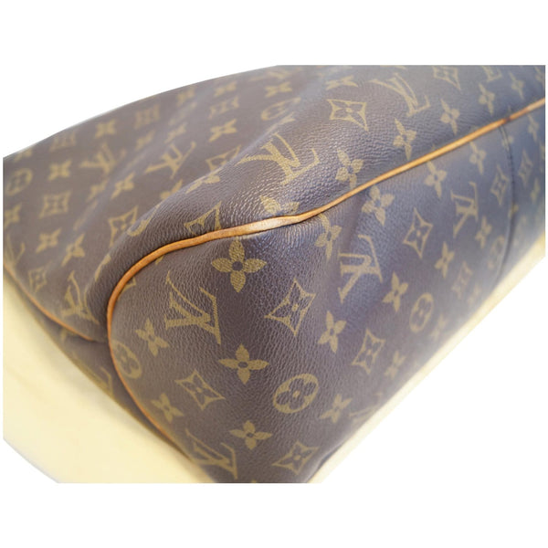 LOUIS VUITTON Delightful MM Monogram Canvas Shoulder Bag Brown