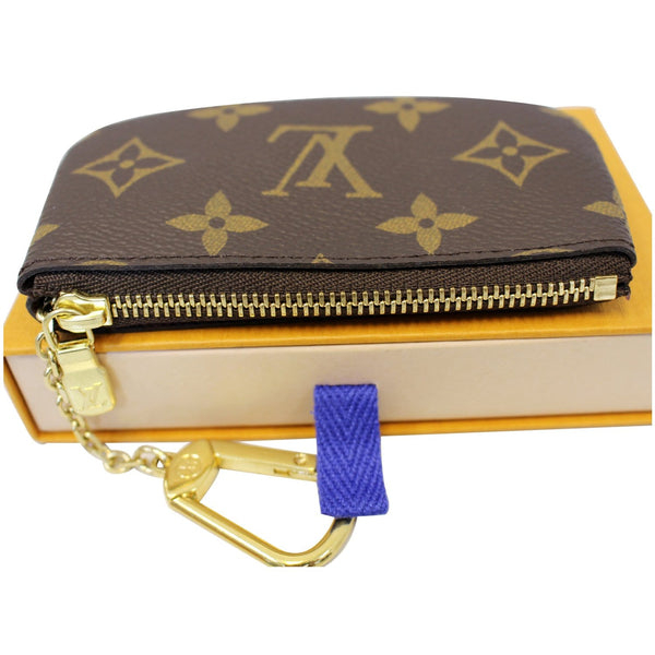 LOUIS VUITTON Pochette Key Cles Monogram Canvas Coin Case-US