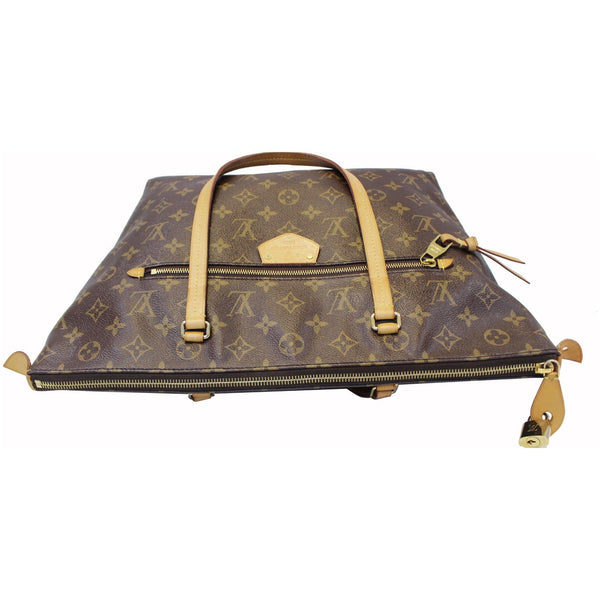 LOUIS VUITTON Iena MM Monogram Canvas Shoulder Bag Brown-US