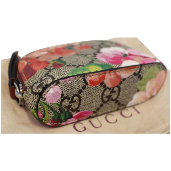 GUCCI Blooms GG Supreme Coin Case Beige 453171