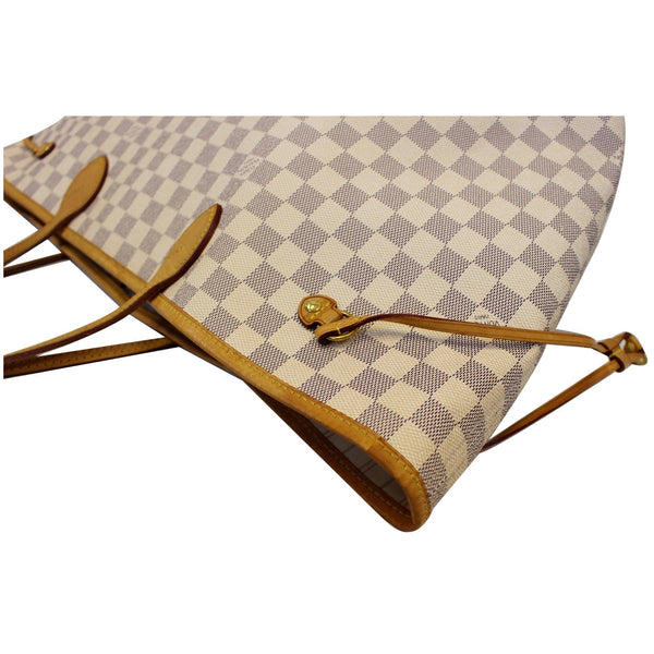 Louis Vuitton Neverfull GM Damier Azur Tote Bag - corner view