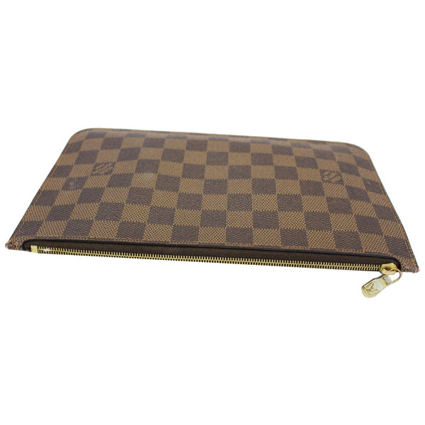 LOUIS VUITTON Pochette Wristlet Pouch Damier Ebene Neverfull MM/GM Brown-US