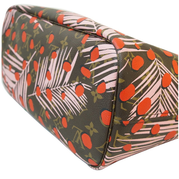 Women Lv Neverfull MM Monogram Jungle Dot Bag