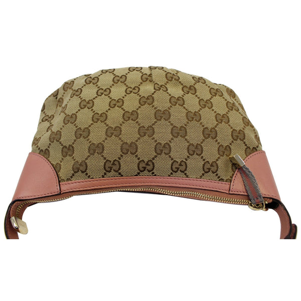GUCCI GG Canvas Beige/Pink Accessories Pochette Bag-US