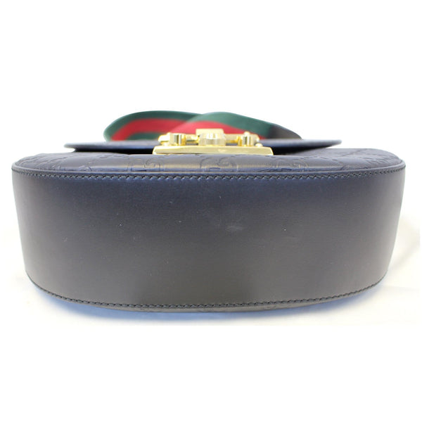 GUCCI Padlock GG Guccissima Signature Leather Shoulder Bag 453189-US