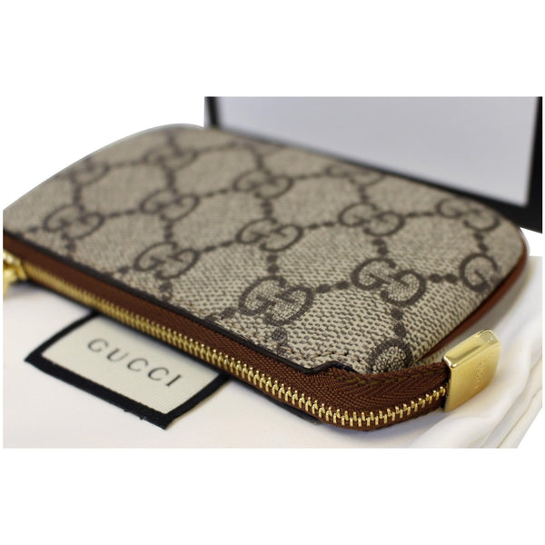 GUCCI GG Supreme Monogram Key Case Beige-US