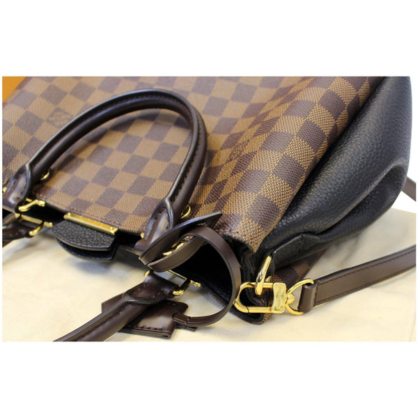 LOUIS VUITTON Brittany Damier Ebene Shoulder Bag Brown