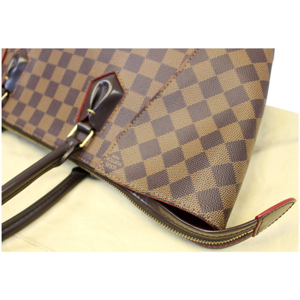 Louis Vuitton Caissa MM Damier Ebene Shoulder Tote
