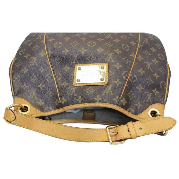 LOUIS VUITTON Galliera PM Monogram Canvas Shoulder Handbag Brown