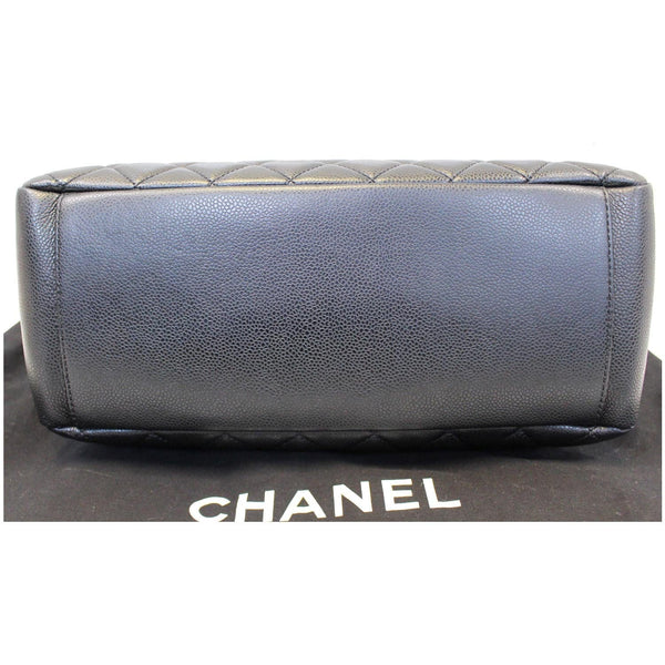 CHANEL Black Caviar Leather Grand Shopping Tote Bag-US
