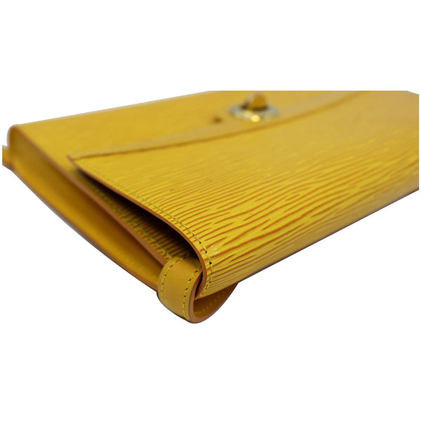 LOUIS VUITTON Arche Pochette Epi Leather Shoulder Bag Yellow