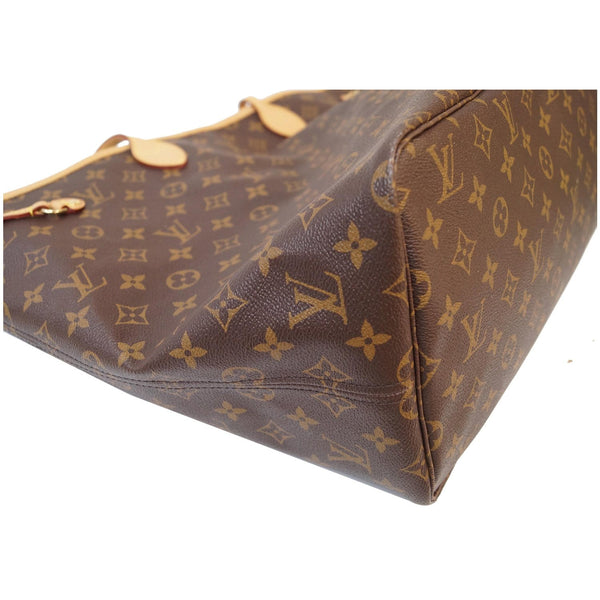 LOUIS VUITTON Neverfull GM Monogram Canvas Shoulder Bag Brown