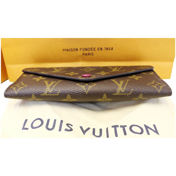 LOUIS VUITTON Damier Ebene Josephine Wallet Brown-US
