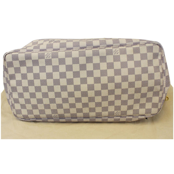 Louis Vuitton Neverfull GM Damier Azur Tote Bag - bottom view