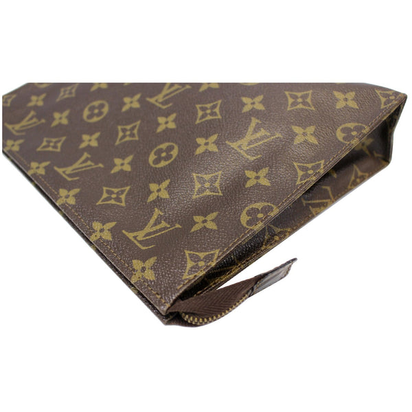 LOUIS VUITTON Toiletry Pouch Monogram Canvas Vintage Brown-US