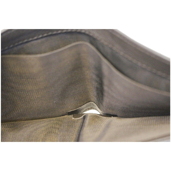 GUCCI Black Leather Micro GG Guccissima Bifold Wallet-US