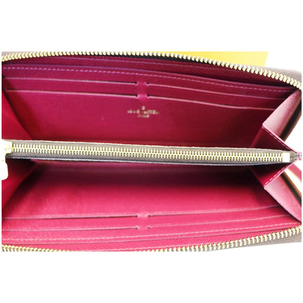 LOUIS VUITTON Clemence Monogram Canvas Wallet Brown-US