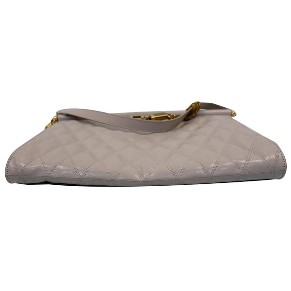 GIVENCHY Large Gem Goatskin Shoulder Bag Galet