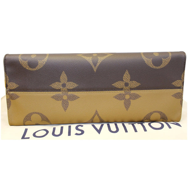 LOUIS VUITTON Onthego Reverse Monogram Giant Canvas Shoulder Bag Brown
