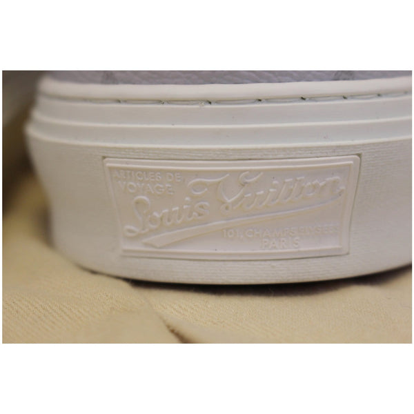 LOUIS VUITTON Trocadero Monogram Sneakers White US 9-US