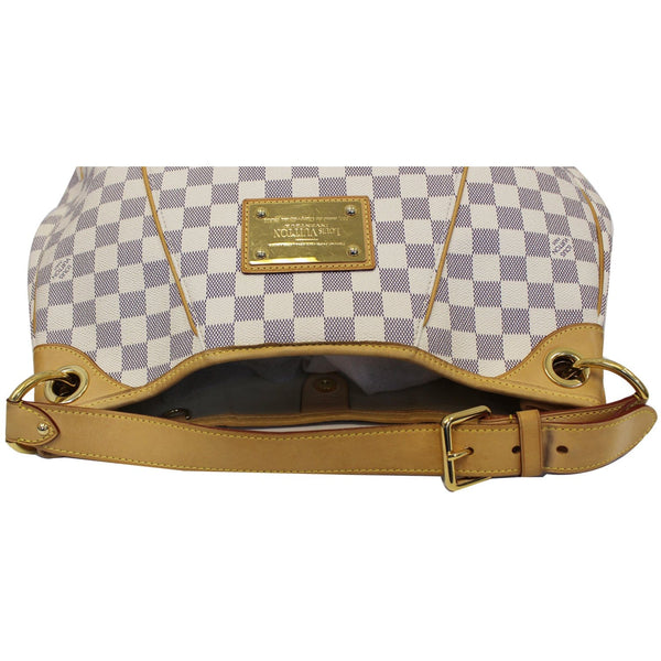 LOUIS VUITTON Galliera PM Damier Azur Shoulder Bag White-US