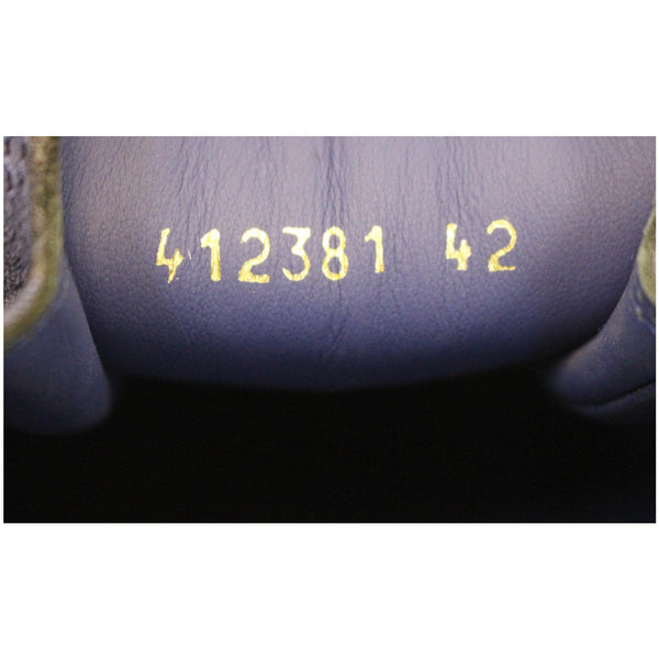 Balenciaga Sneakers Arena Suede Blue - Balenciaga tag