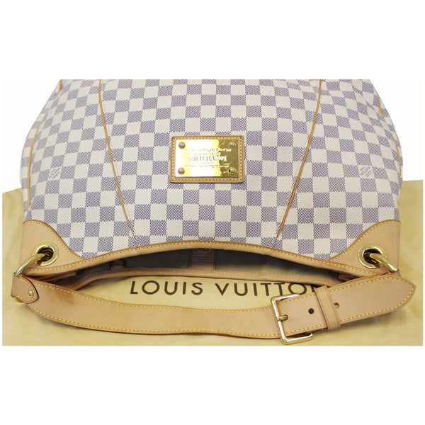 LOUIS VUITTON Galliera GM Damier Azur Shoulder Bag White