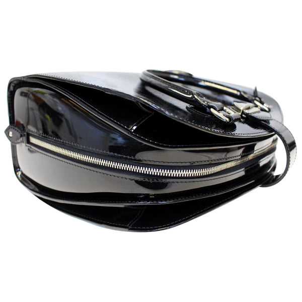 LOUIS VUITTON Black Epi Leather Pont-Neuf GM Satchel Bag