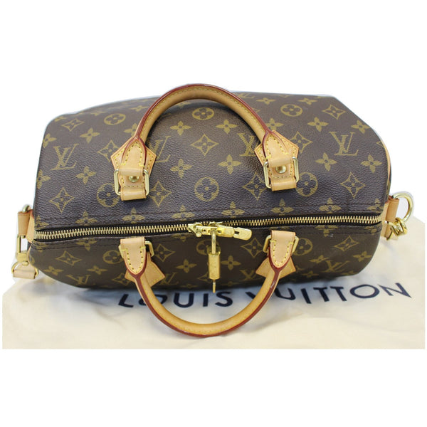 Louis Vuitton Speedy 30 Bandouliere Monogram Shoulder Bag - lv strap