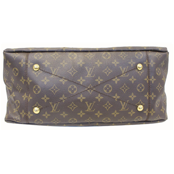 LOUIS VUITTON Artsy MM Monogram Canvas Shoulder Bag Brown