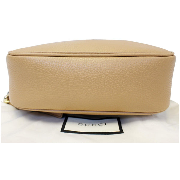 GUCCI Soho Disco Pebbled Leather Small Crossbody Bag-US