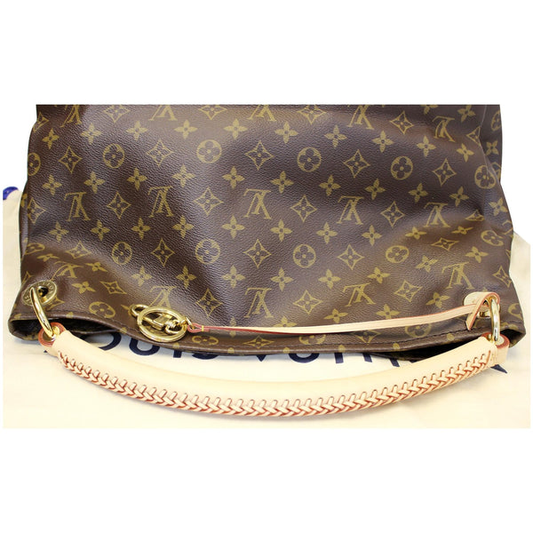 LOUIS VUITTON Artsy MM Monogram Canvas Shoulder Bag Brown-US