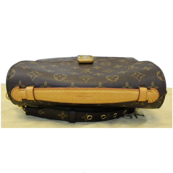 LOUIS VUITTON Metis Pochette Monogram Canvas Crossbody Bag Brown