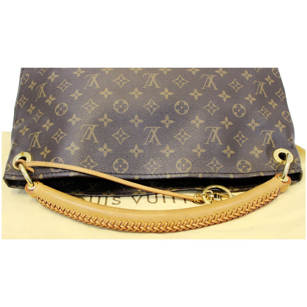 LOUIS VUITTON Artsy MM Monogram Canvas Shoulder Bag Brown-US
