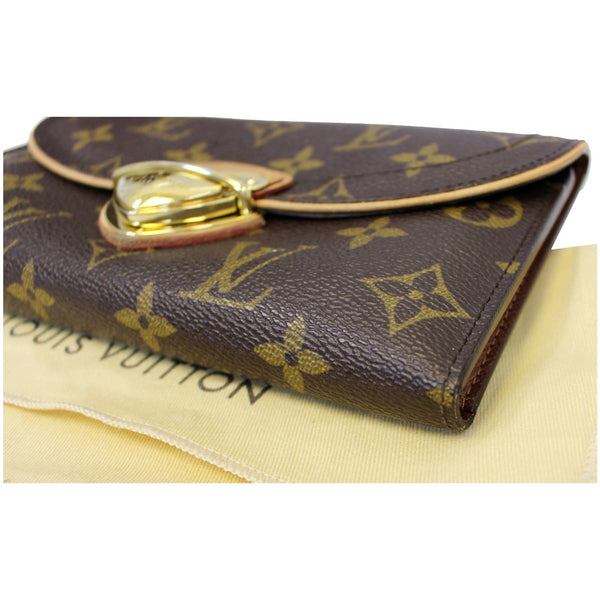 LOUIS VUITTON Eugenie Monogram Canvas Wallet Brown