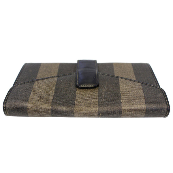 Fendi Vintage Pequin Stripe Wallet Brown for sale