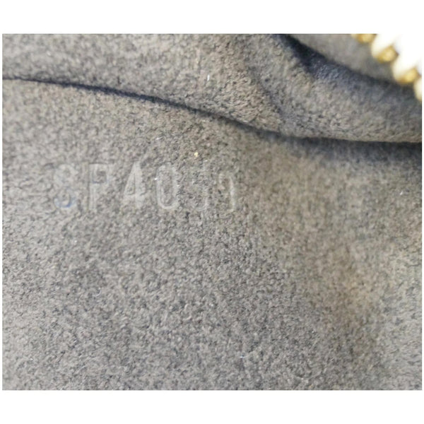 LOUIS VUITTON Mahina L Monogram Leather Shoulder Bag White