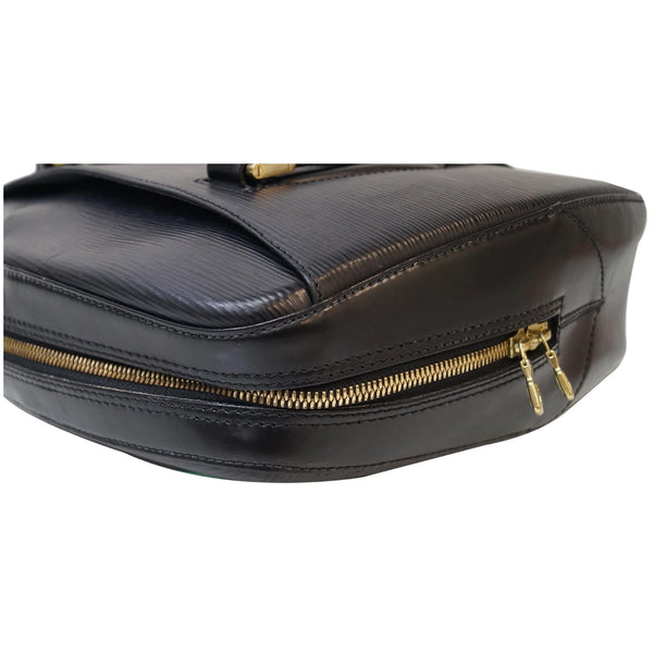 LOUIS VUITTON Voltaire Black Epi Leather Shoulder Bag Black